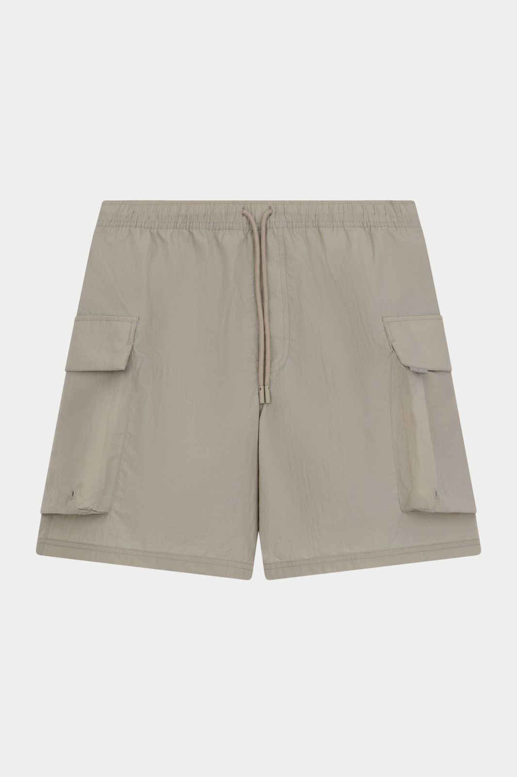CARGO POCKET SWIM SHORTS - BEIGE