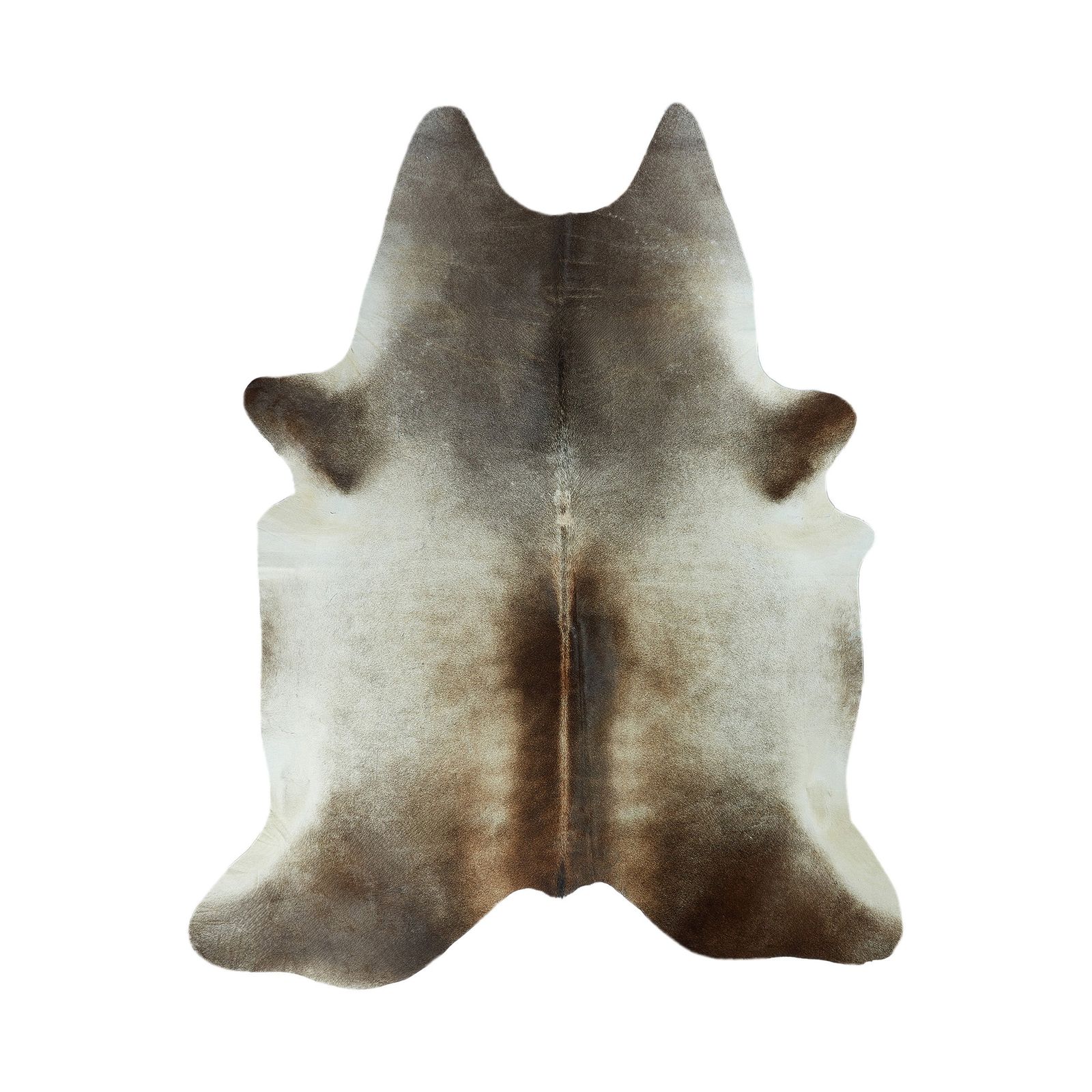 Cowhide Rug - Brown & White (235cm x 195cm)