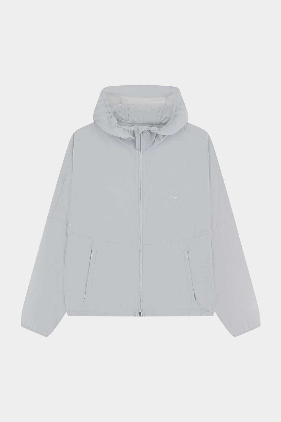 TRANSLUCENT WINDBREAKER - WHITE