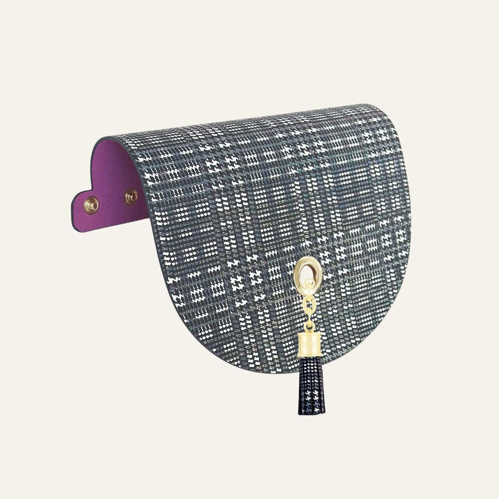 Flap Set Universal | Plaid Dreams with Gold hardware