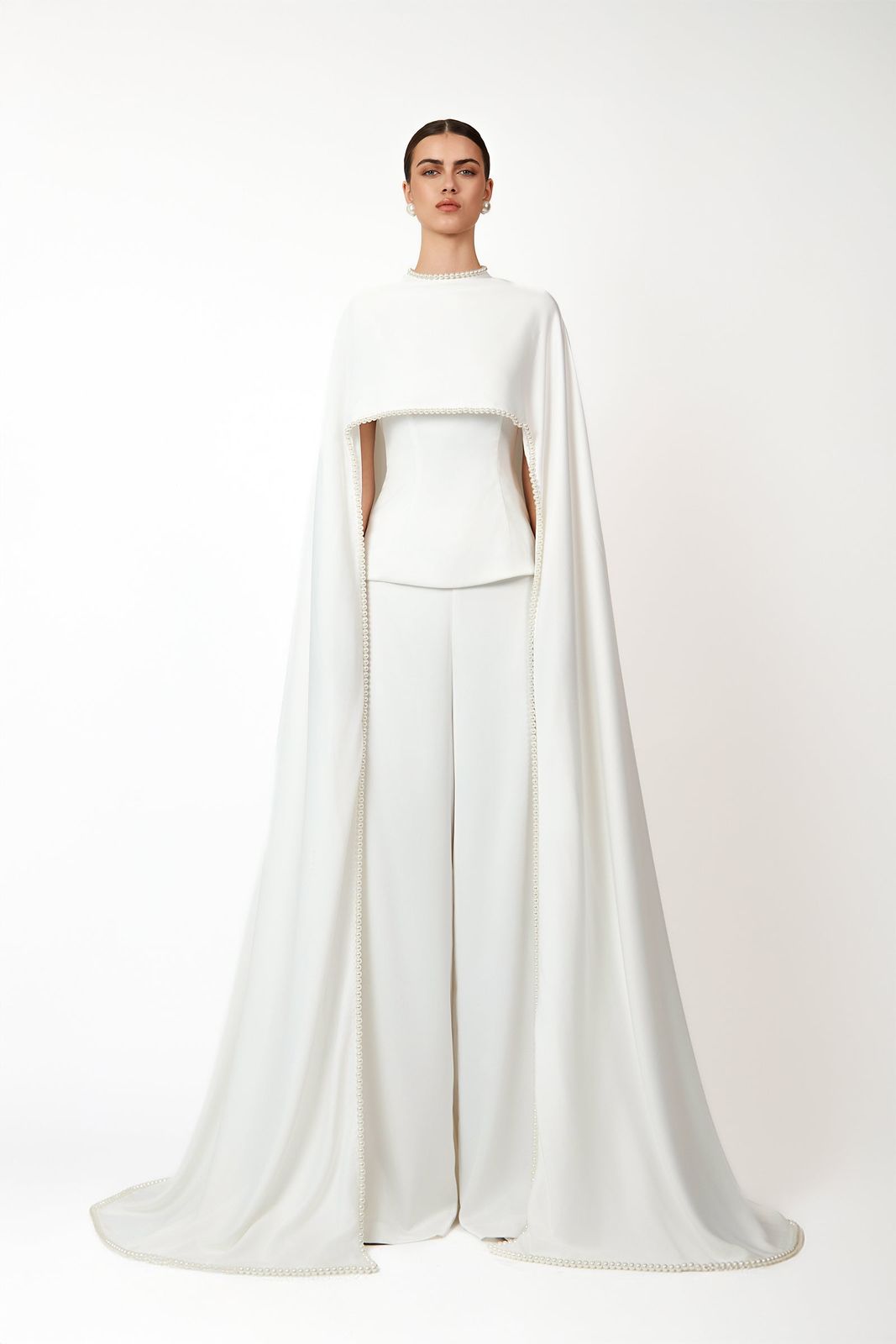 Kastrid Cape - Ivory
