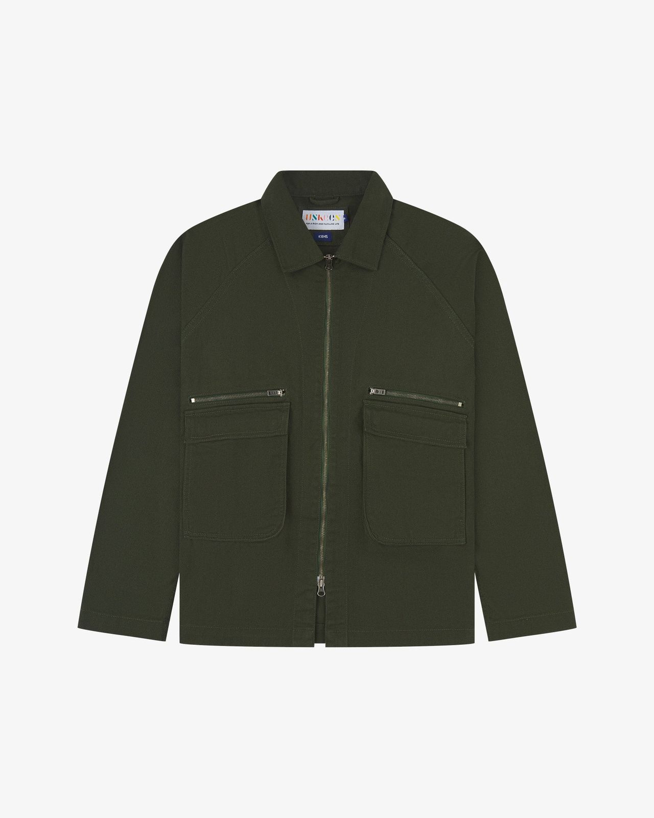 3045 Drill field jacket - vine green