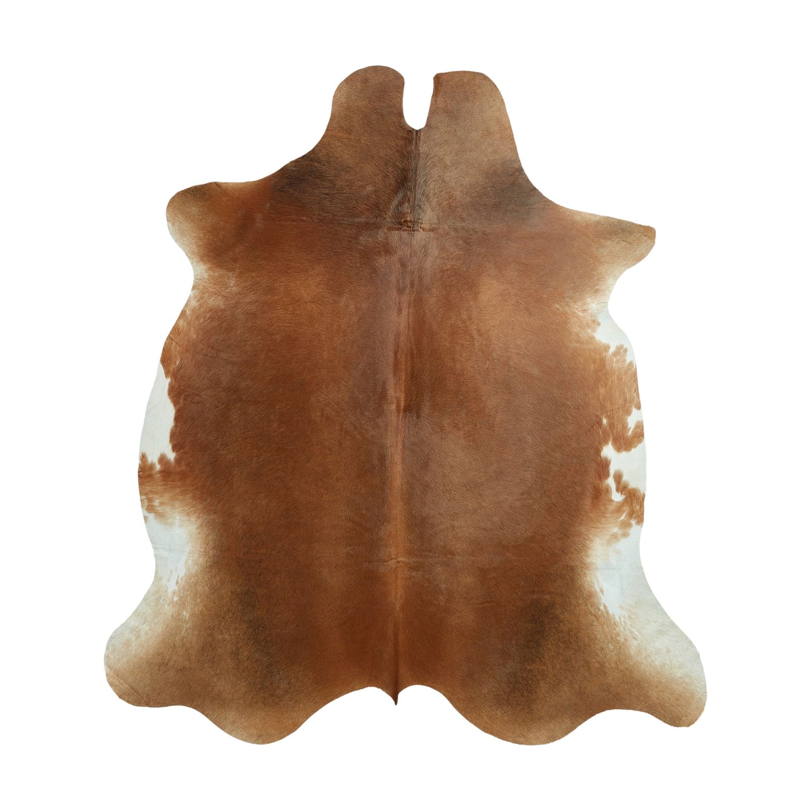 Cowhide Rug - Brown & White (230cm x 210cm)