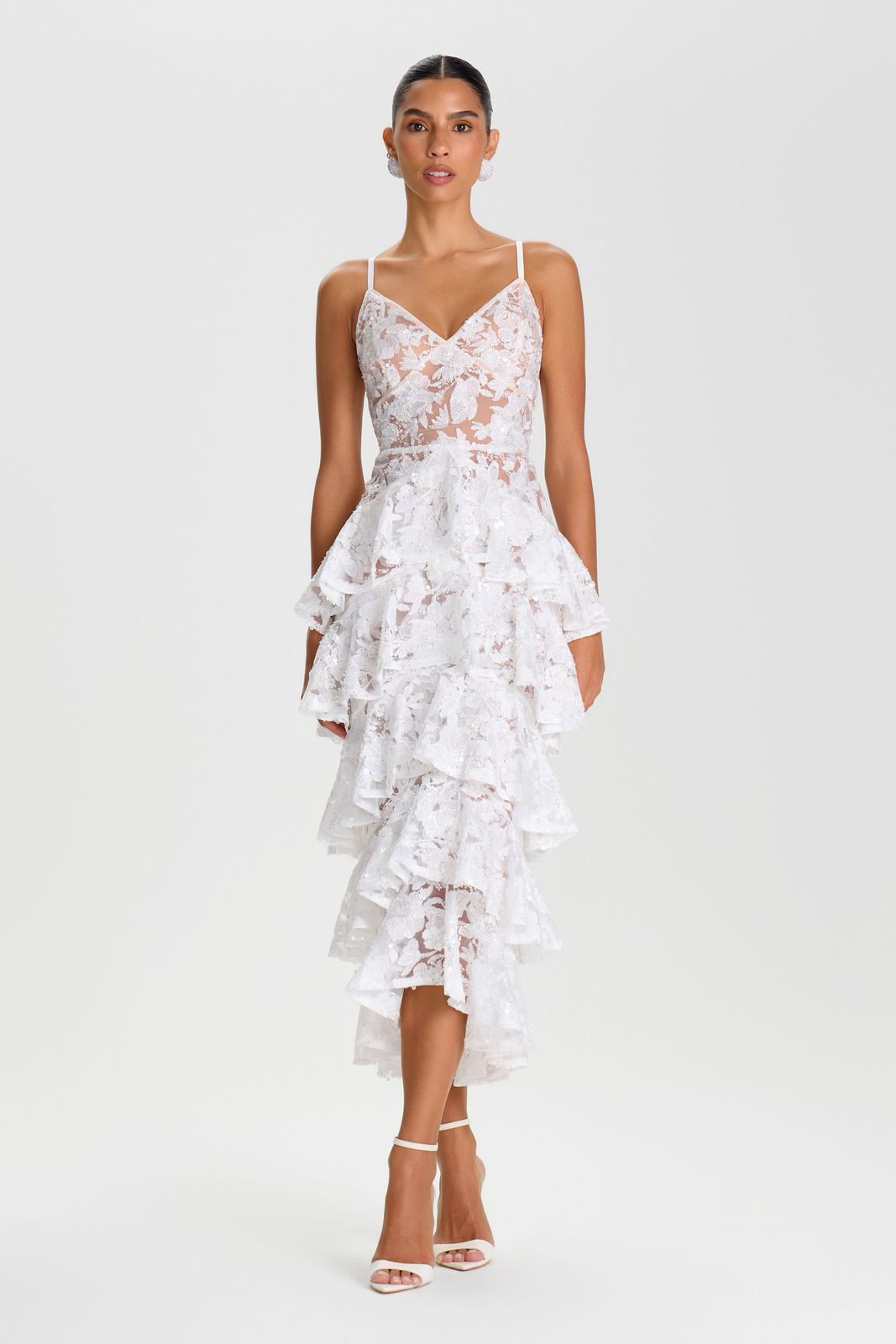 Saffron White Dress