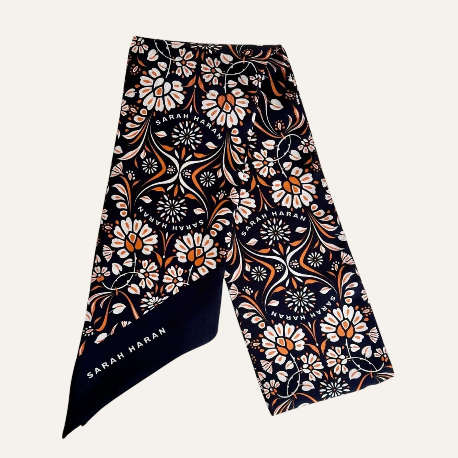 Juniper Scarf | Orange Daisy