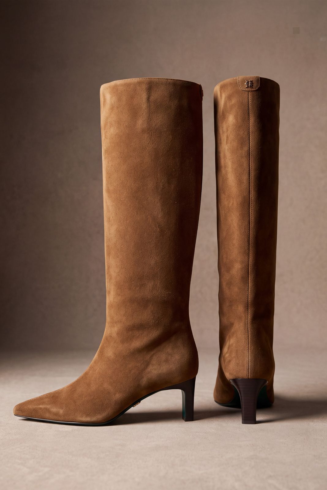 Portman Knee Boot (Lichen Suede)