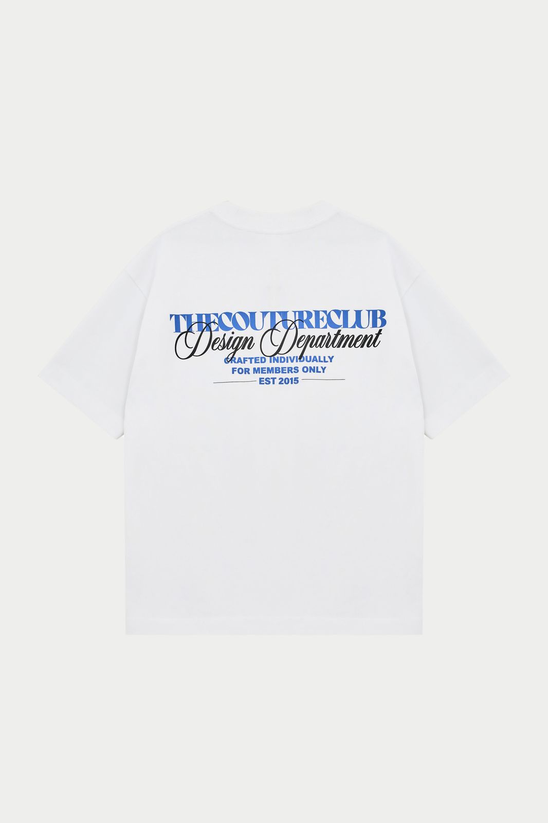 DESIGN DEPARTMENT GRAPHIC T-SHIRT - BLUE