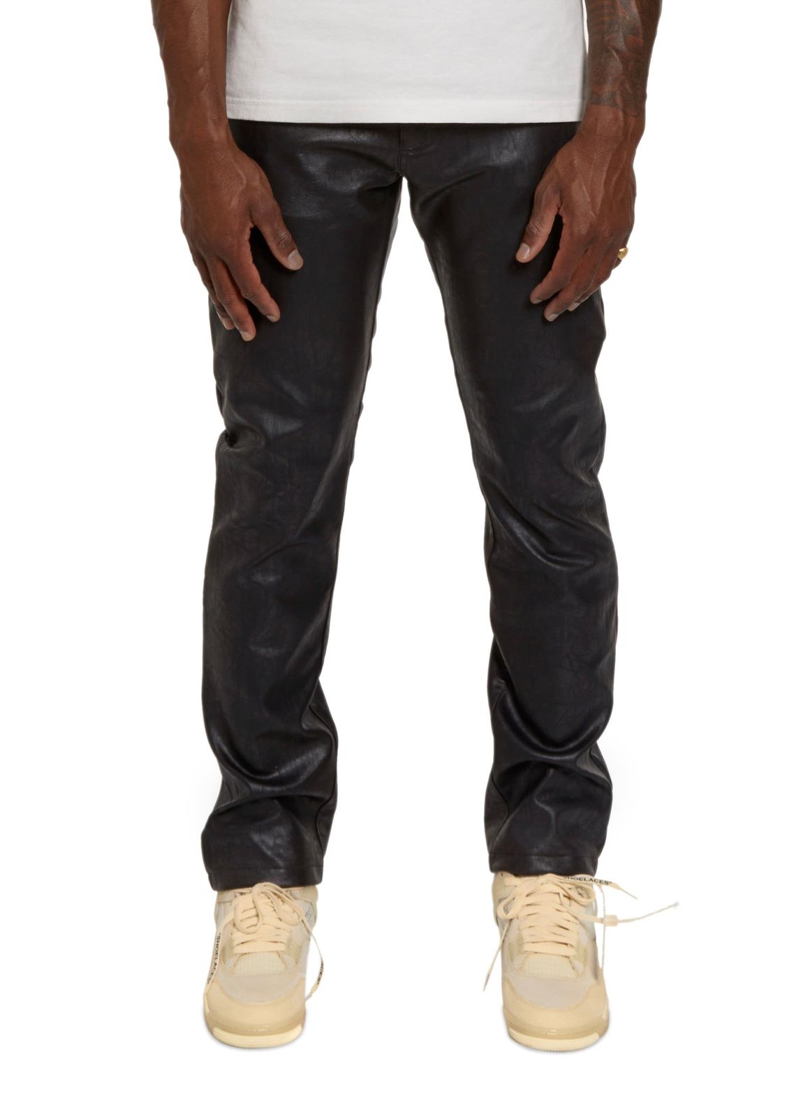 Vegan Leather Trouser