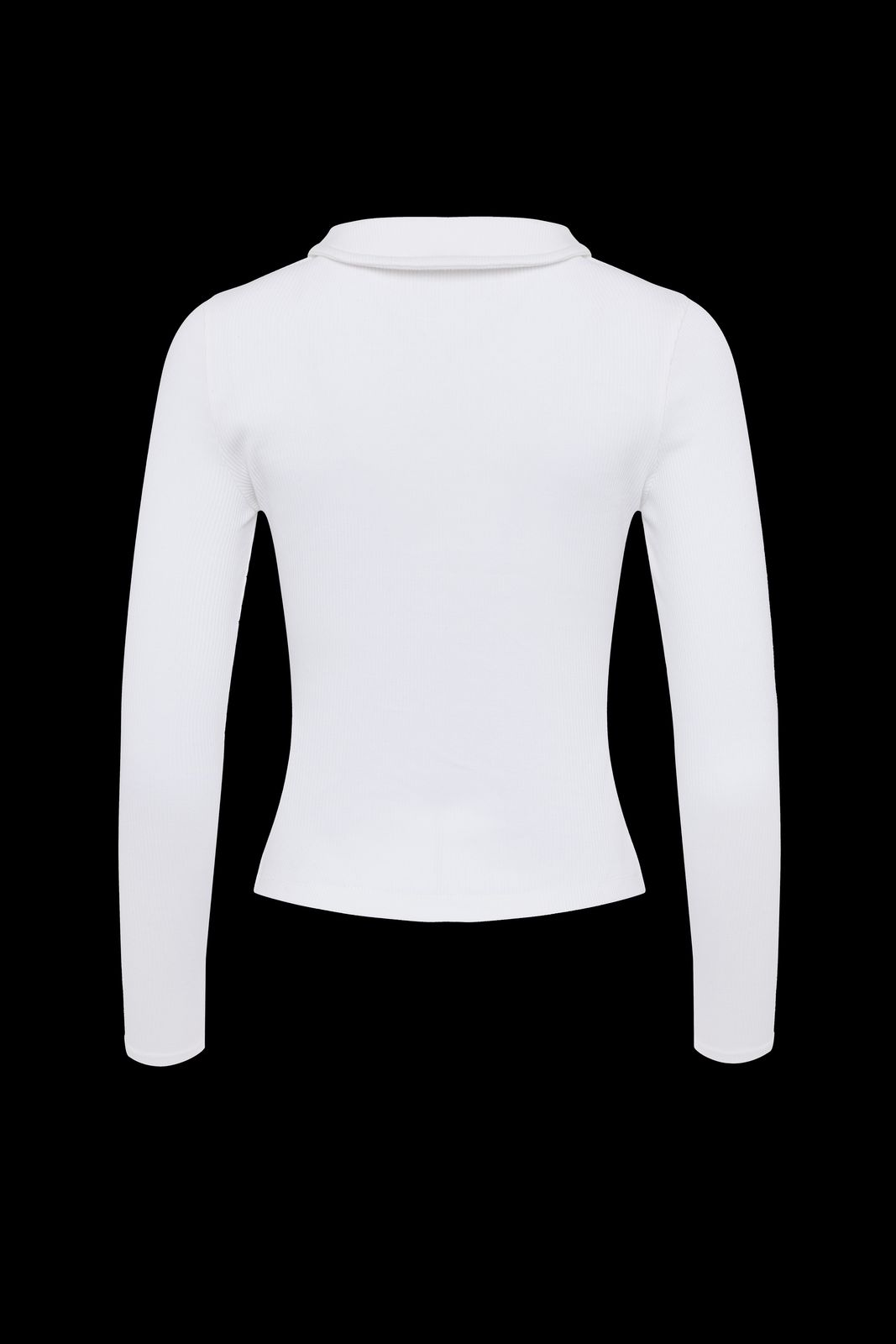 The Kōr Ribbed Knit Organic Cotton Chelsea Top in White