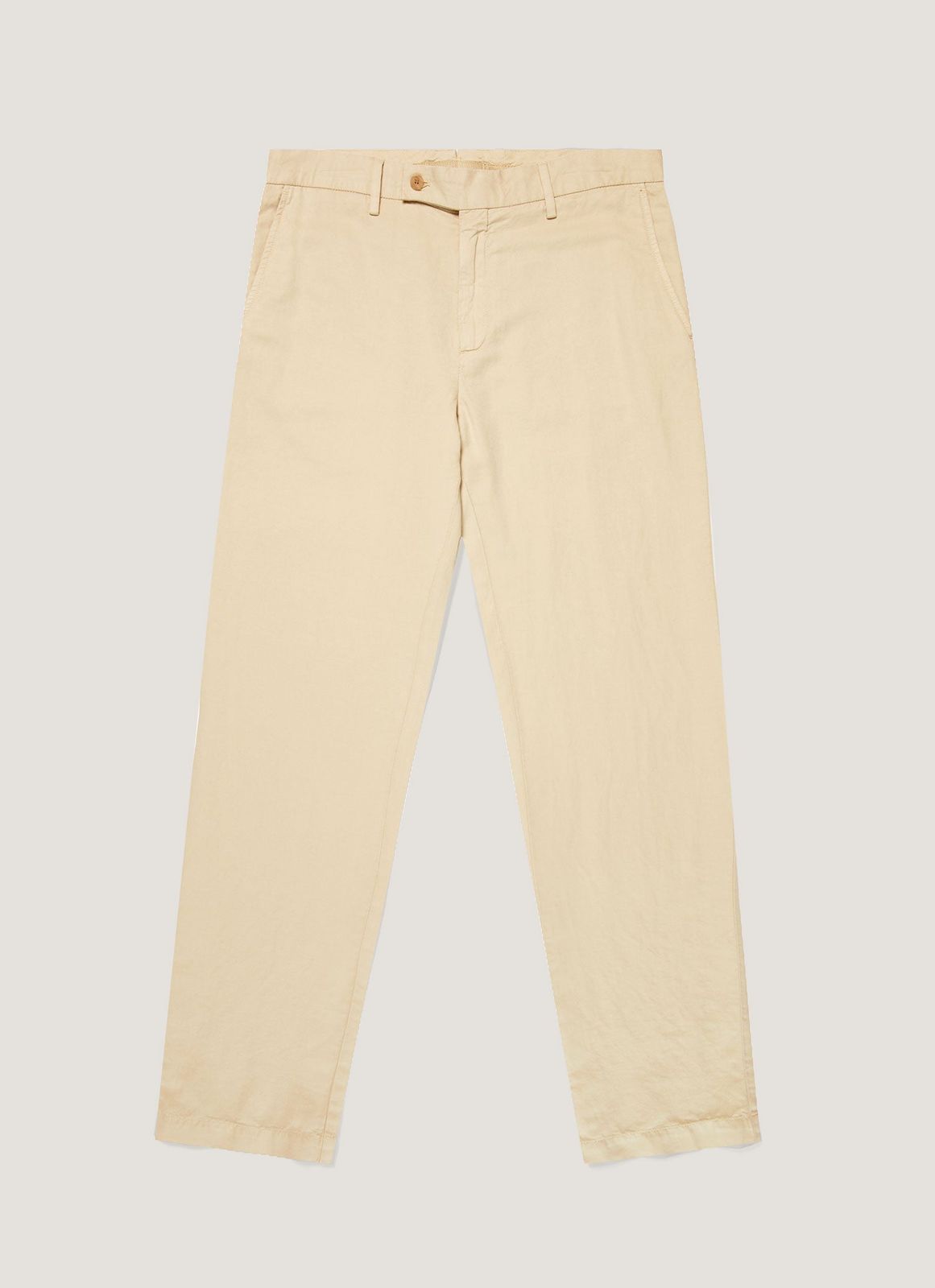 Men's Cotton Linen Trouser in Hazelwood