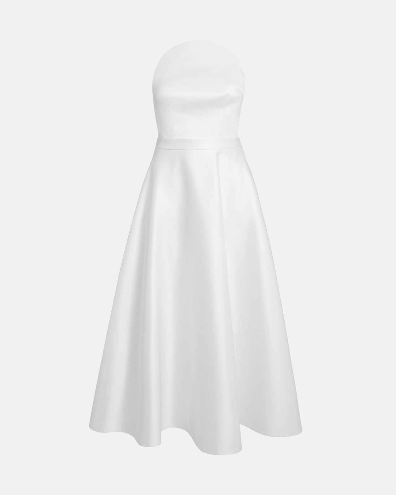 Lory Midi Dress In Porcelain