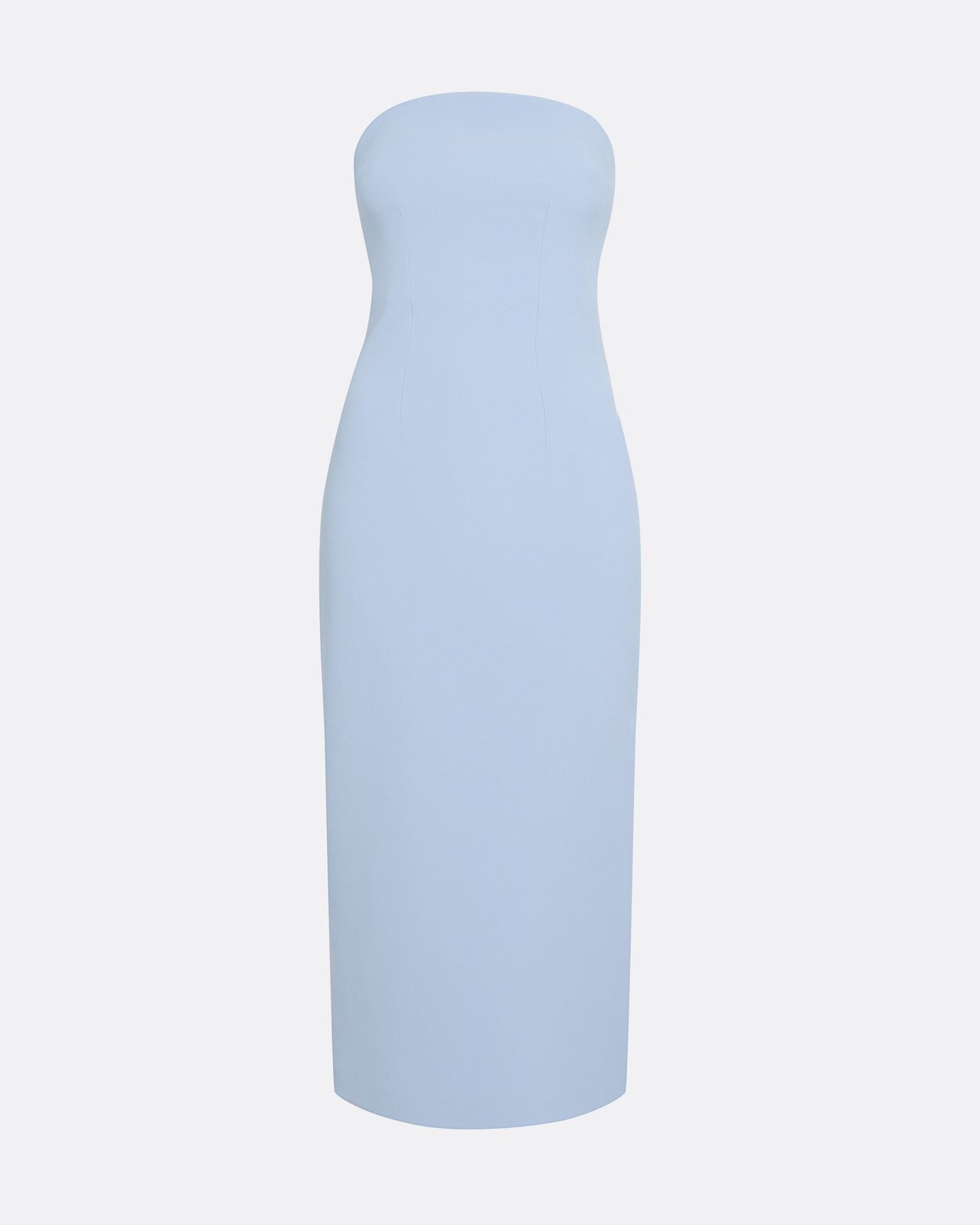 Aerine Midi Dress In Soft Sky