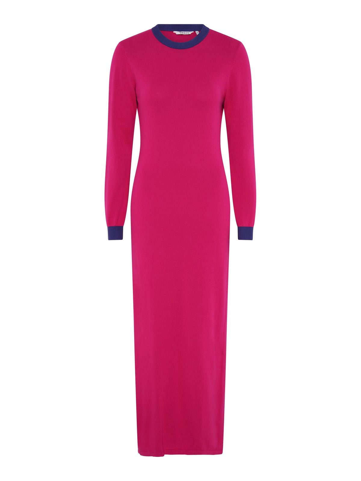 Janelle Colour Block Dress In Magenta