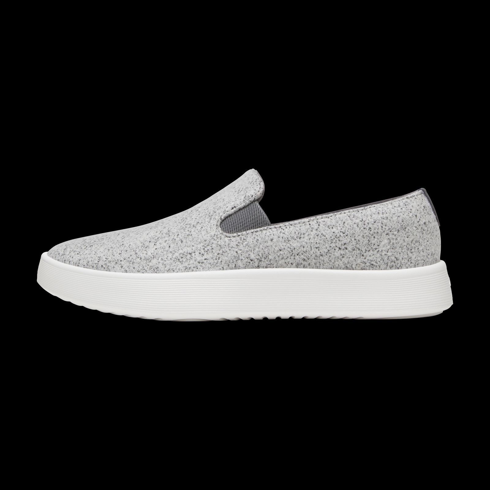 Women's Wool Cruiser Slip On - Medium Grey (Blizzard Sole)
