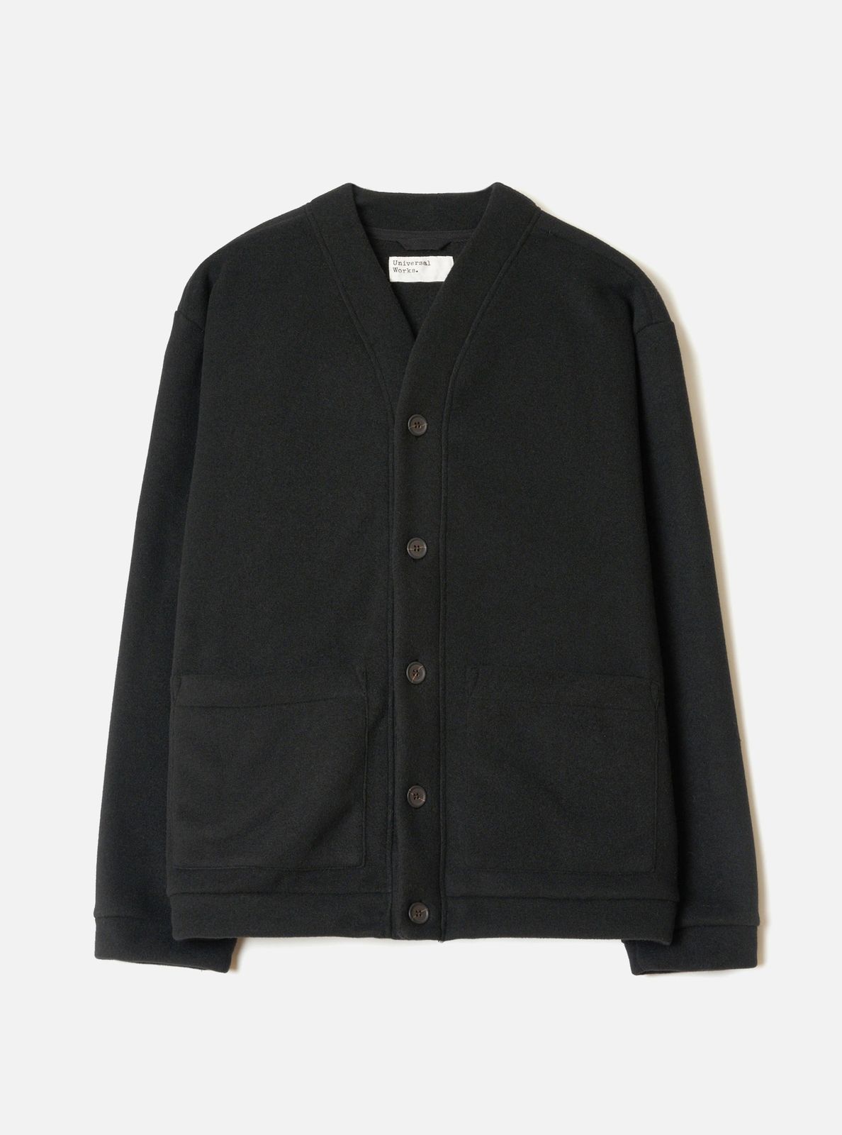 Black Chelo Fleece Advance Cardigan