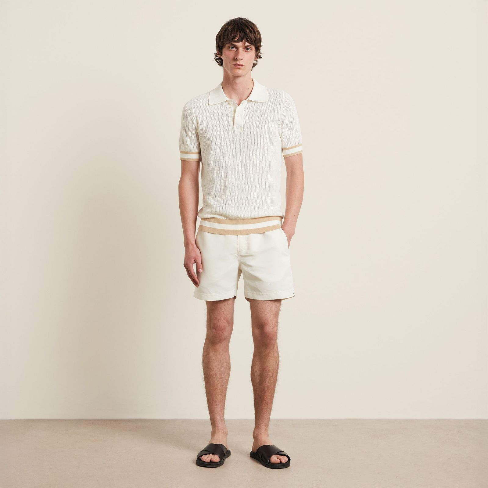 Club Tailored Swimshort - Ivory
