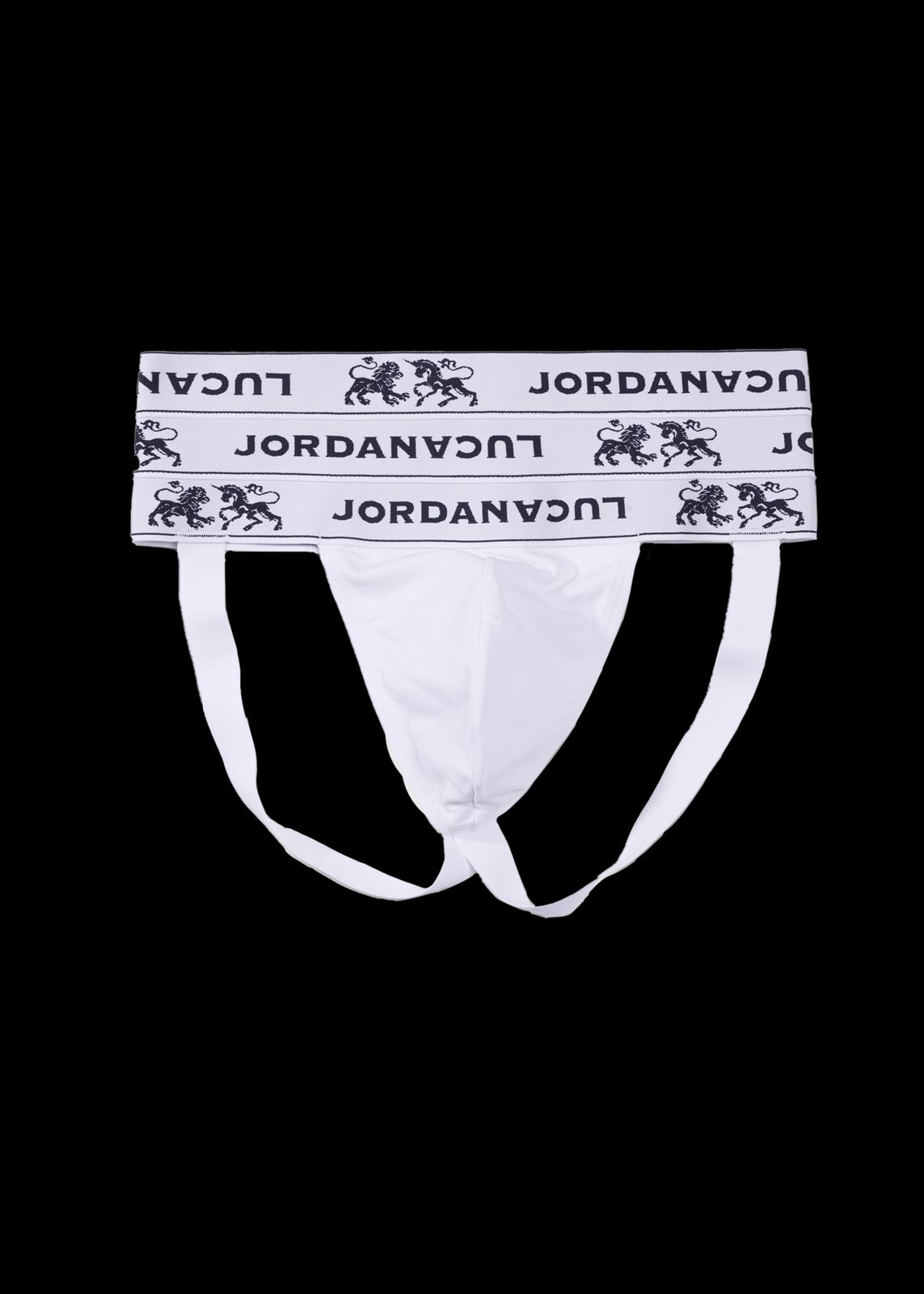 JLT-3 TRIPLE ELASTIC JOCKSTRAP WHITE