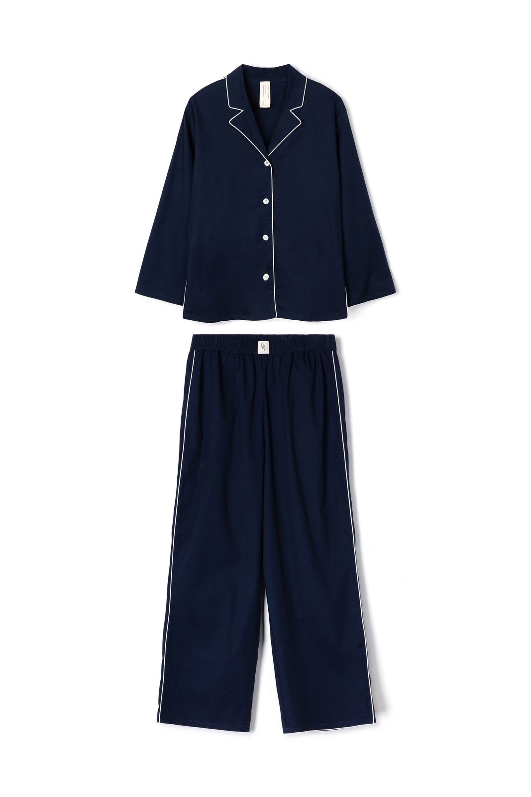 402 Long Pyjama Set Navy