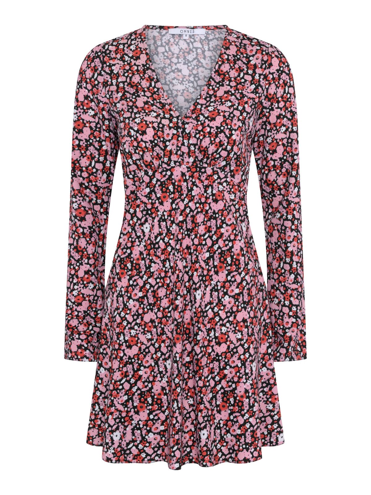 Layana Mini Dress In Ditsy Floral Print