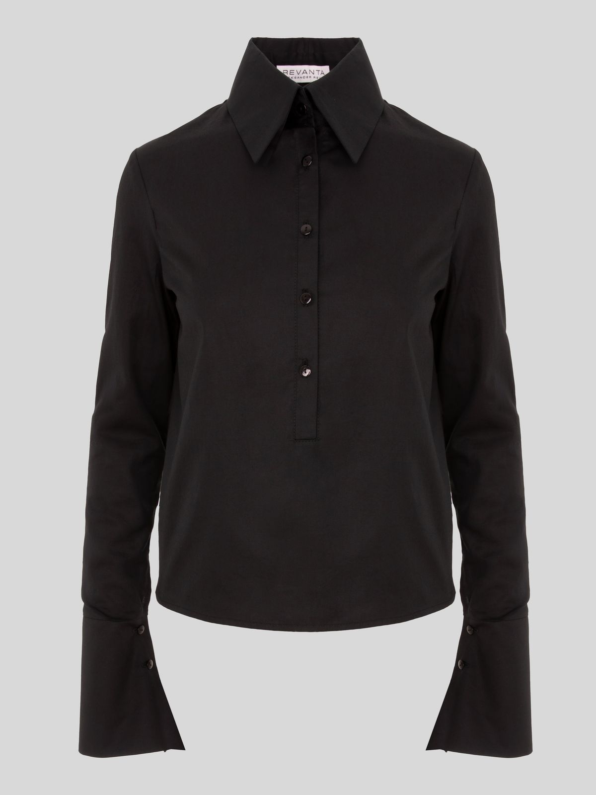 KRISALIS | GOTS Organic Cotton Shirt | Black