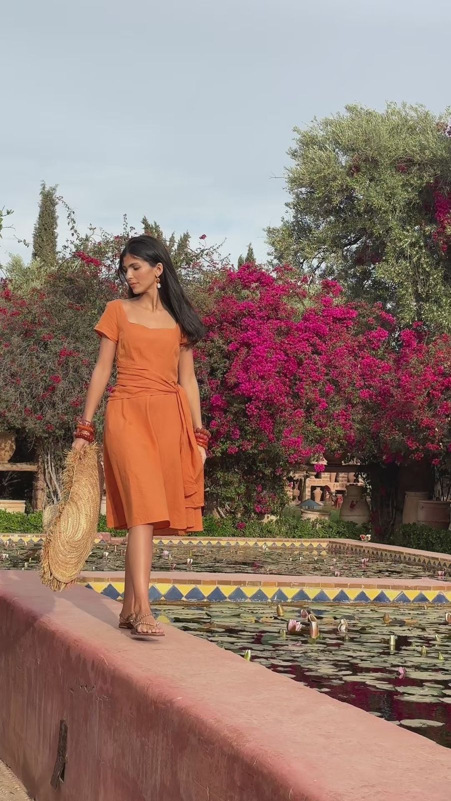 Nanthinia

I just love this dress. It's a true terracotta colour in a lovely soft cotton, is beautiful unique design, and fits perfectly