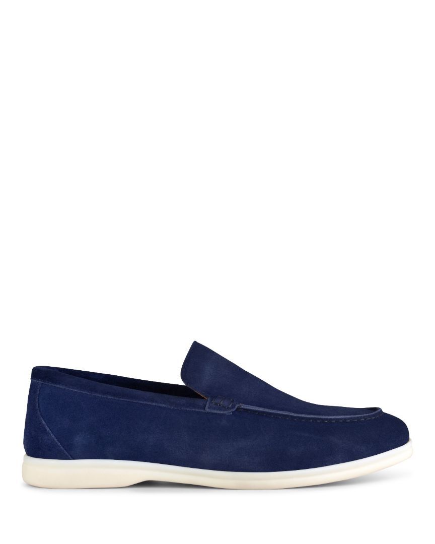 Jaxon Navy Suede