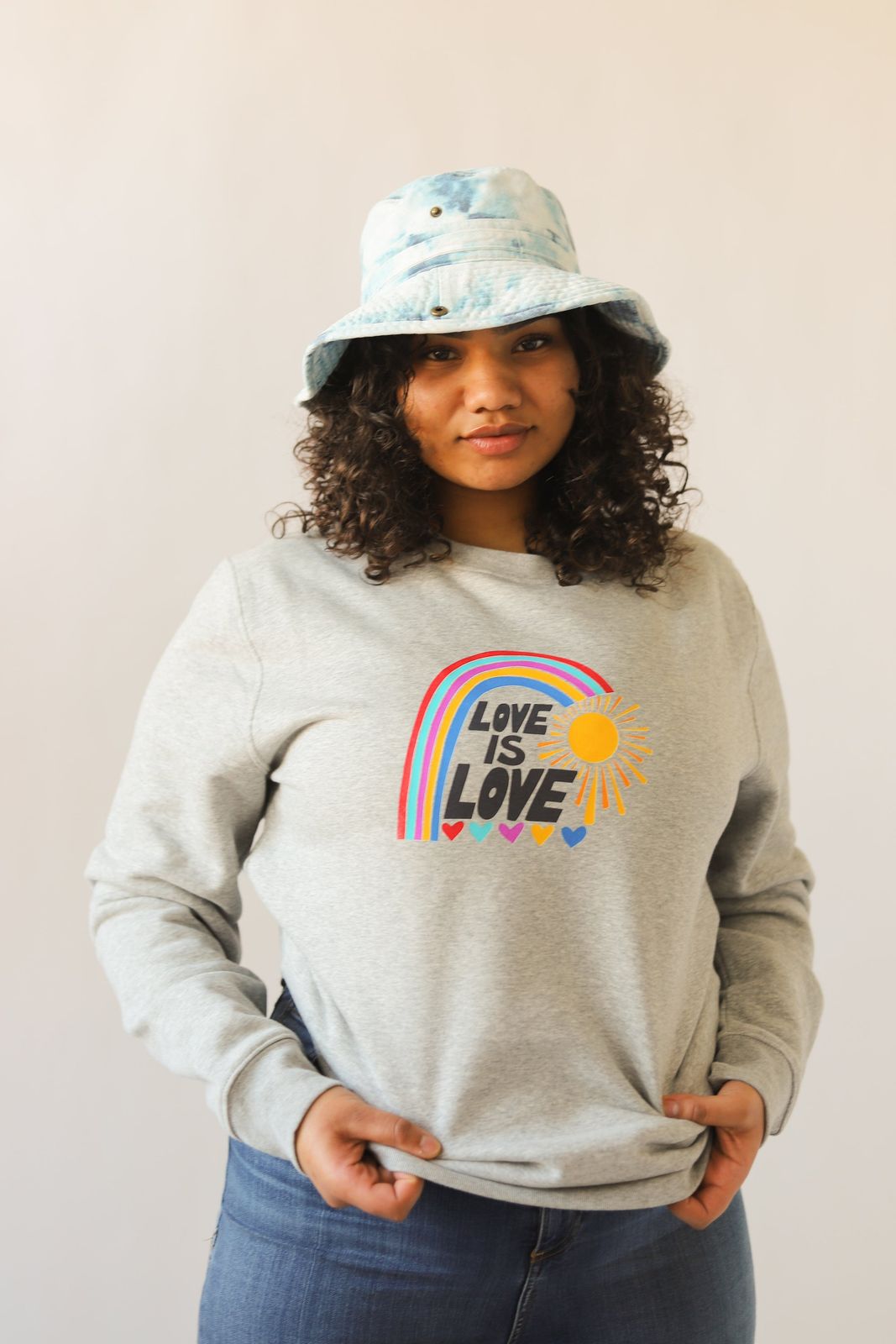 Love is Love | Sustainable Organic Cotton Sweatshirt