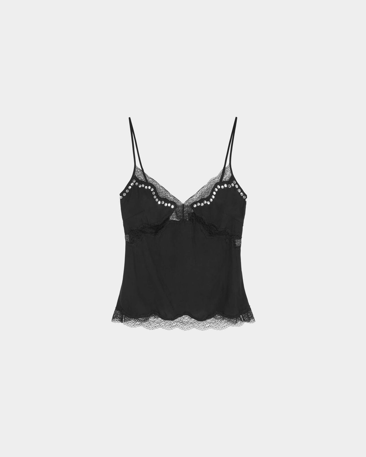 Clio Top in Satin