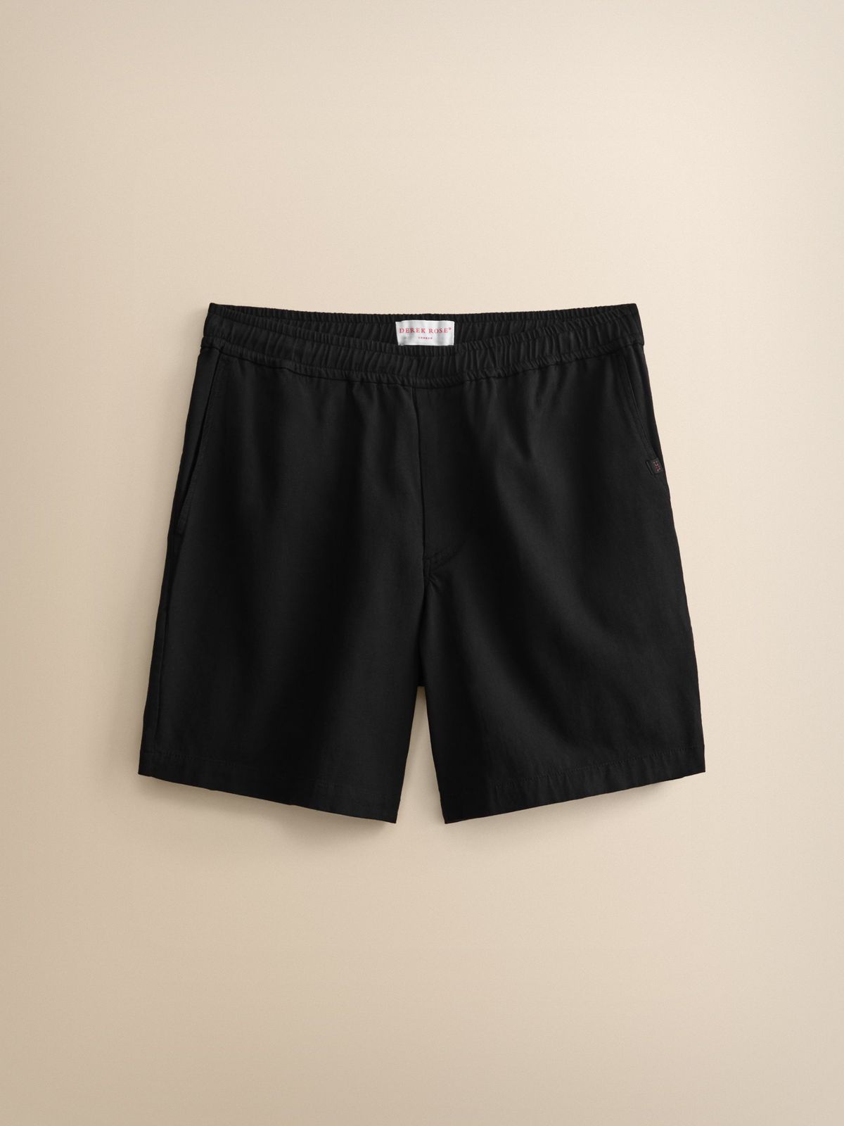 Harris Cotton Blend Shorts Black