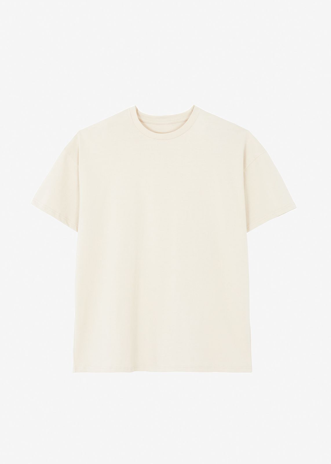 Faro Boxy Tee - Beige
