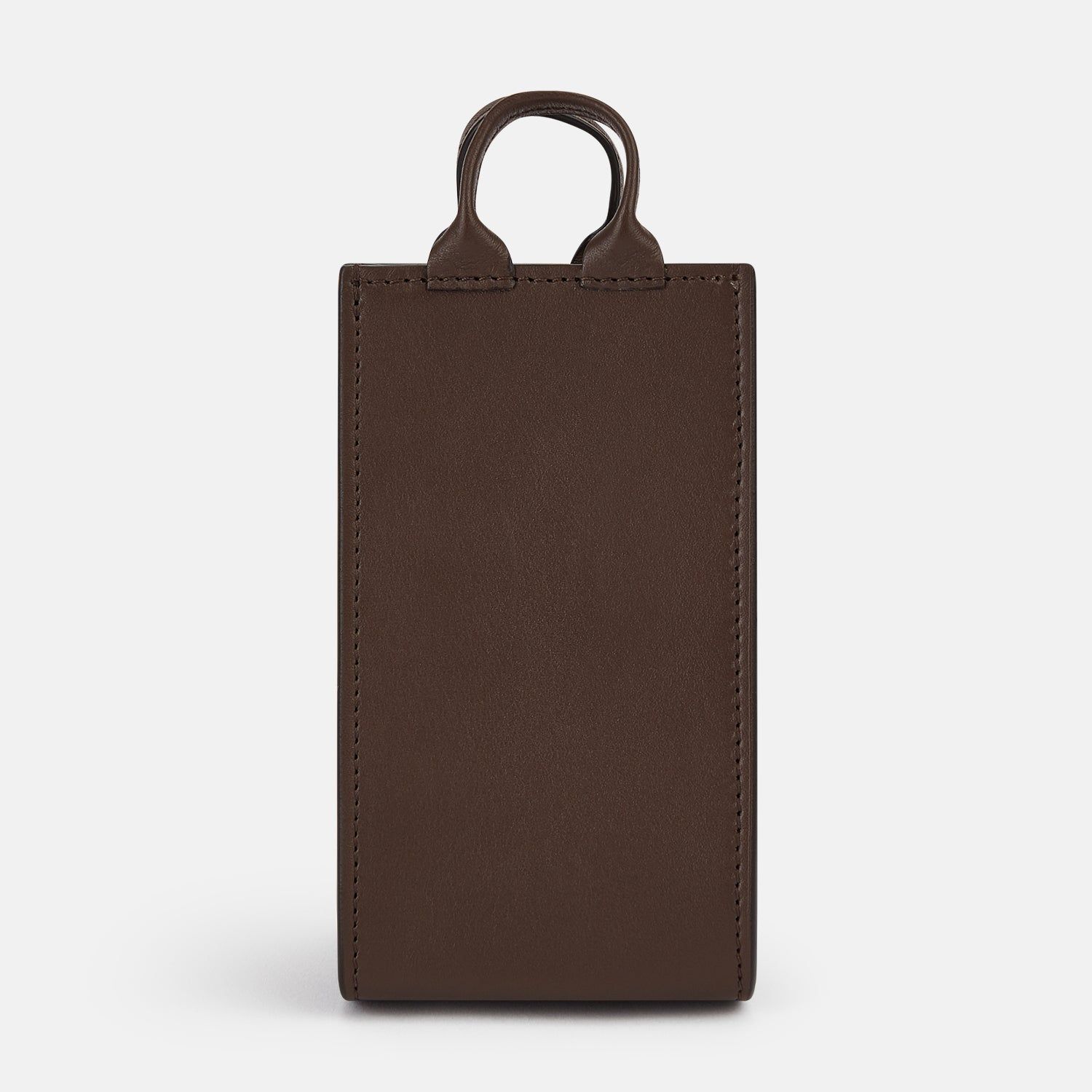 Dark Chocolate Leather Pen holder