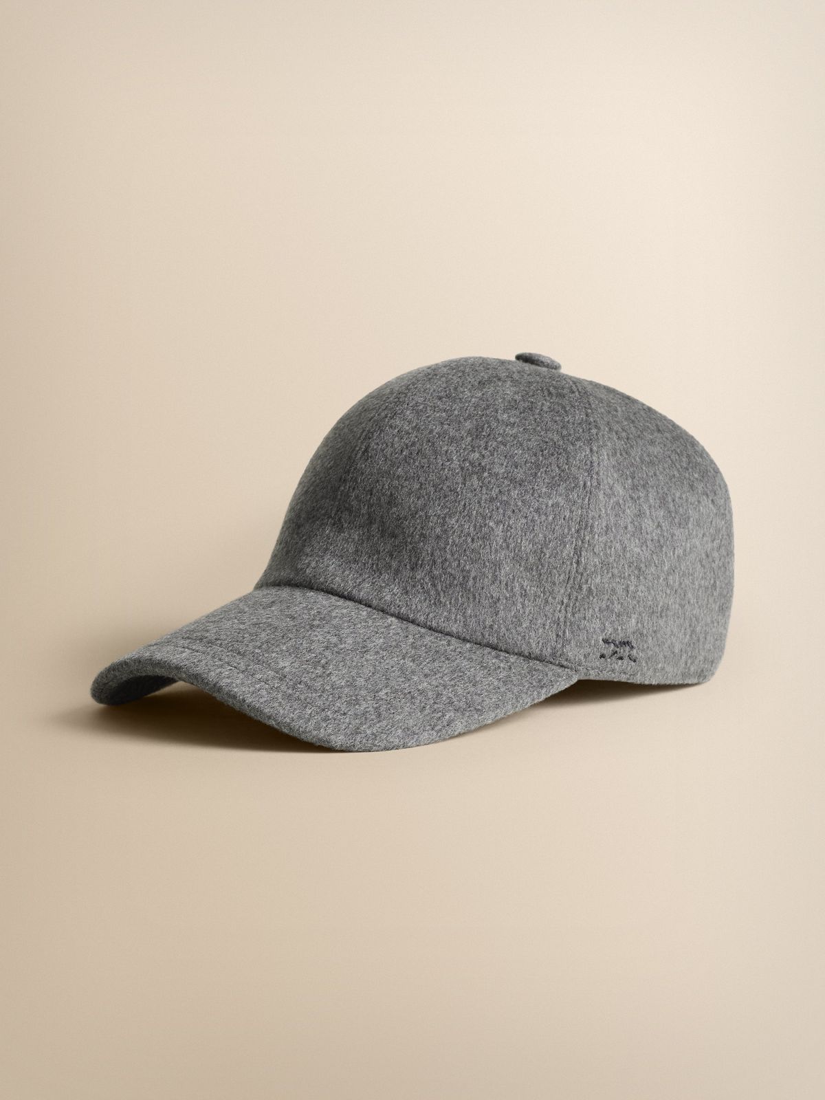 Duke Cashmere Cap Grey