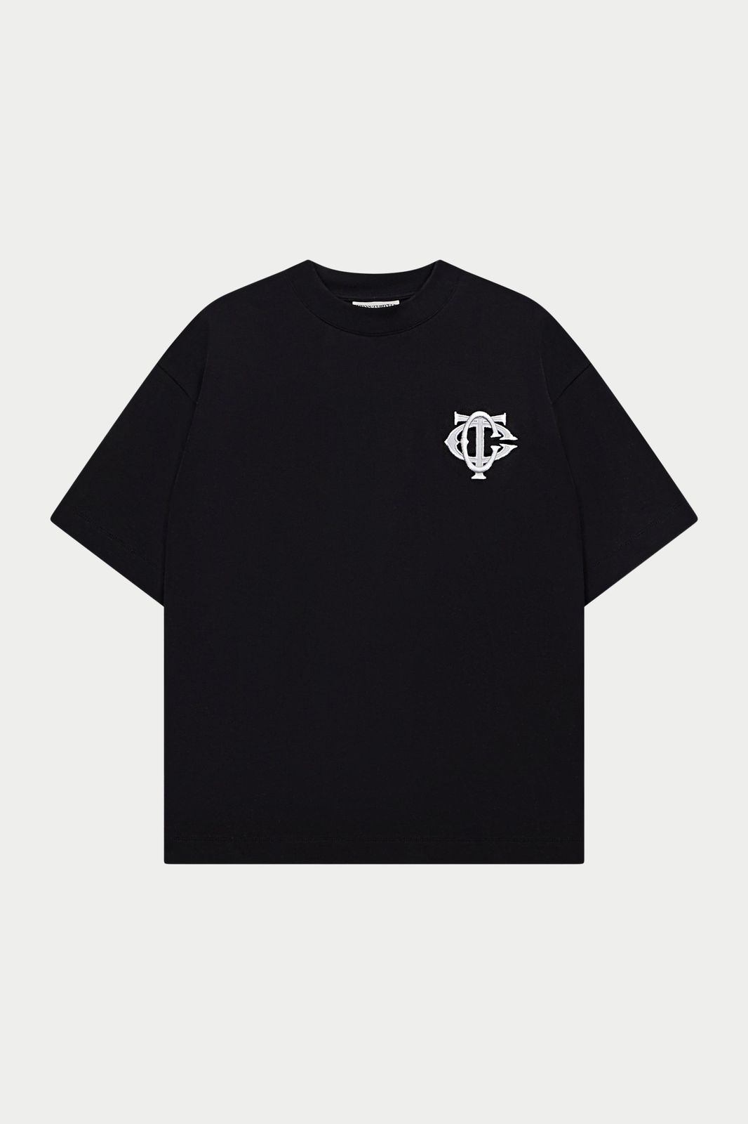MONOGRAM T-SHIRT - BLACK