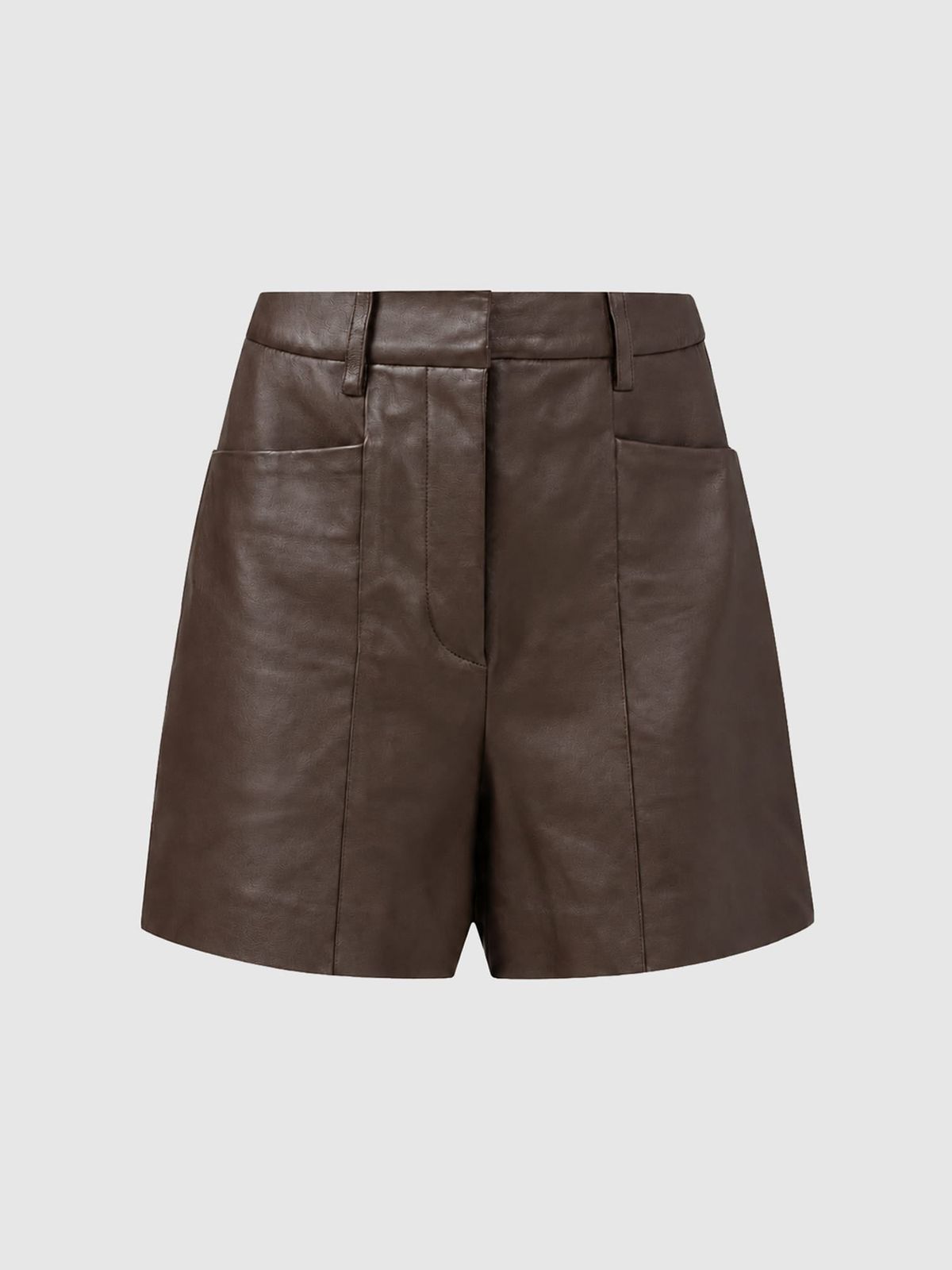 Bonham Leather Short - Chocolate