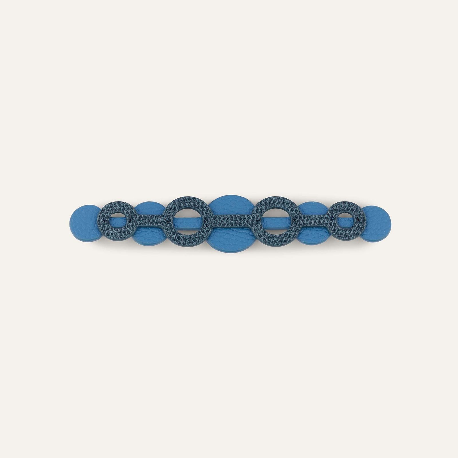 Deco Duo Mini | Blue Denim Retro Blue with Gold hardware