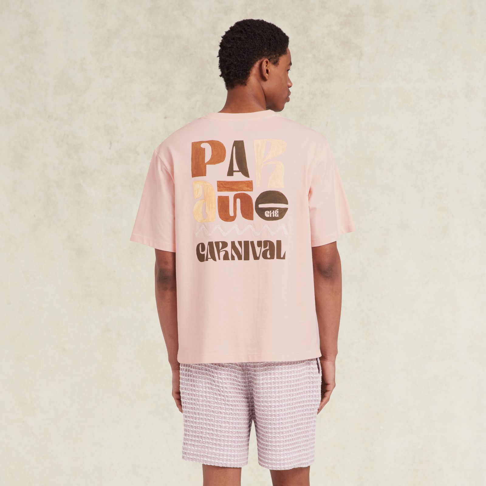 Paraiso Print T-Shirt - Pink