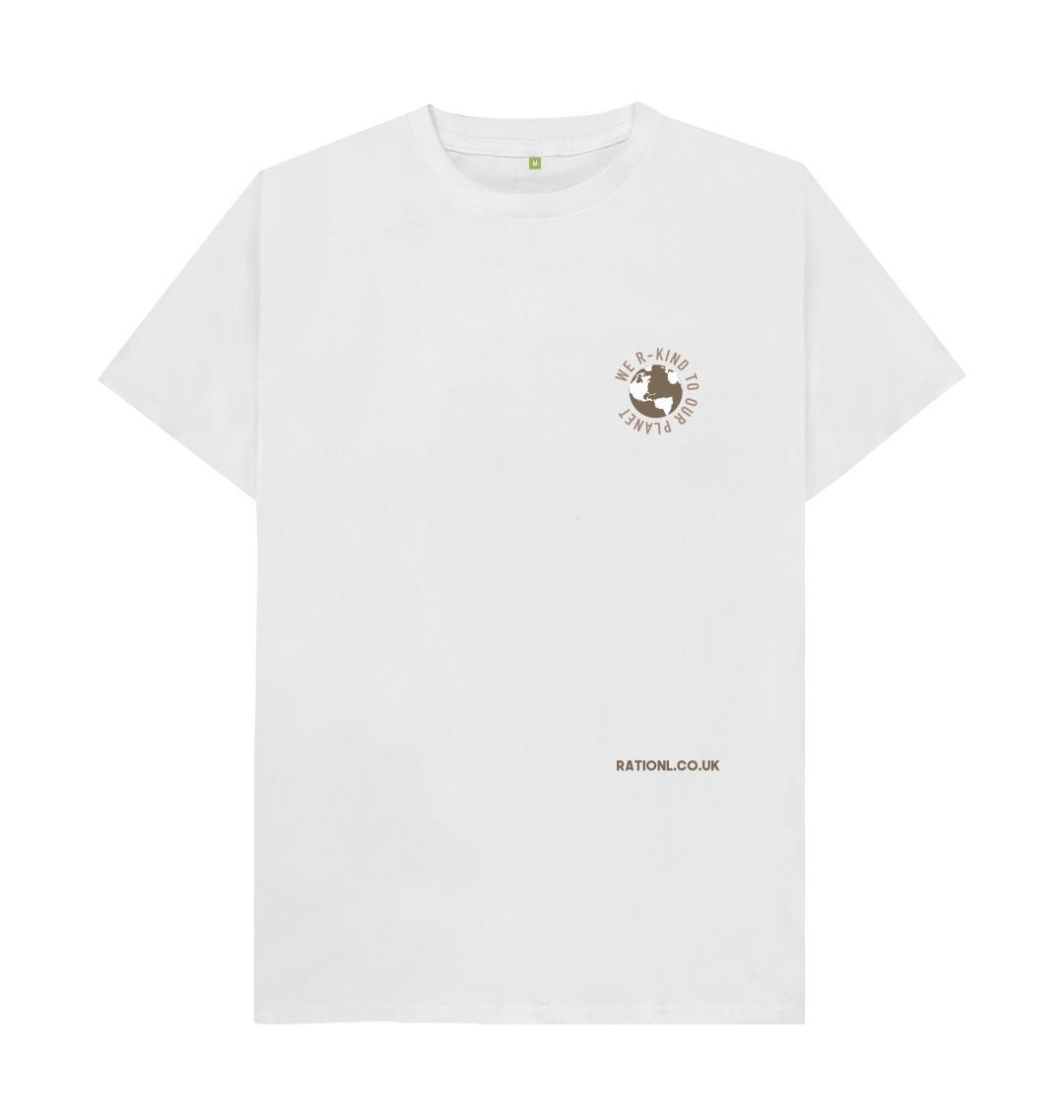 R Truth | Certified Organic Cotton Gender Neutral T-shirt | White