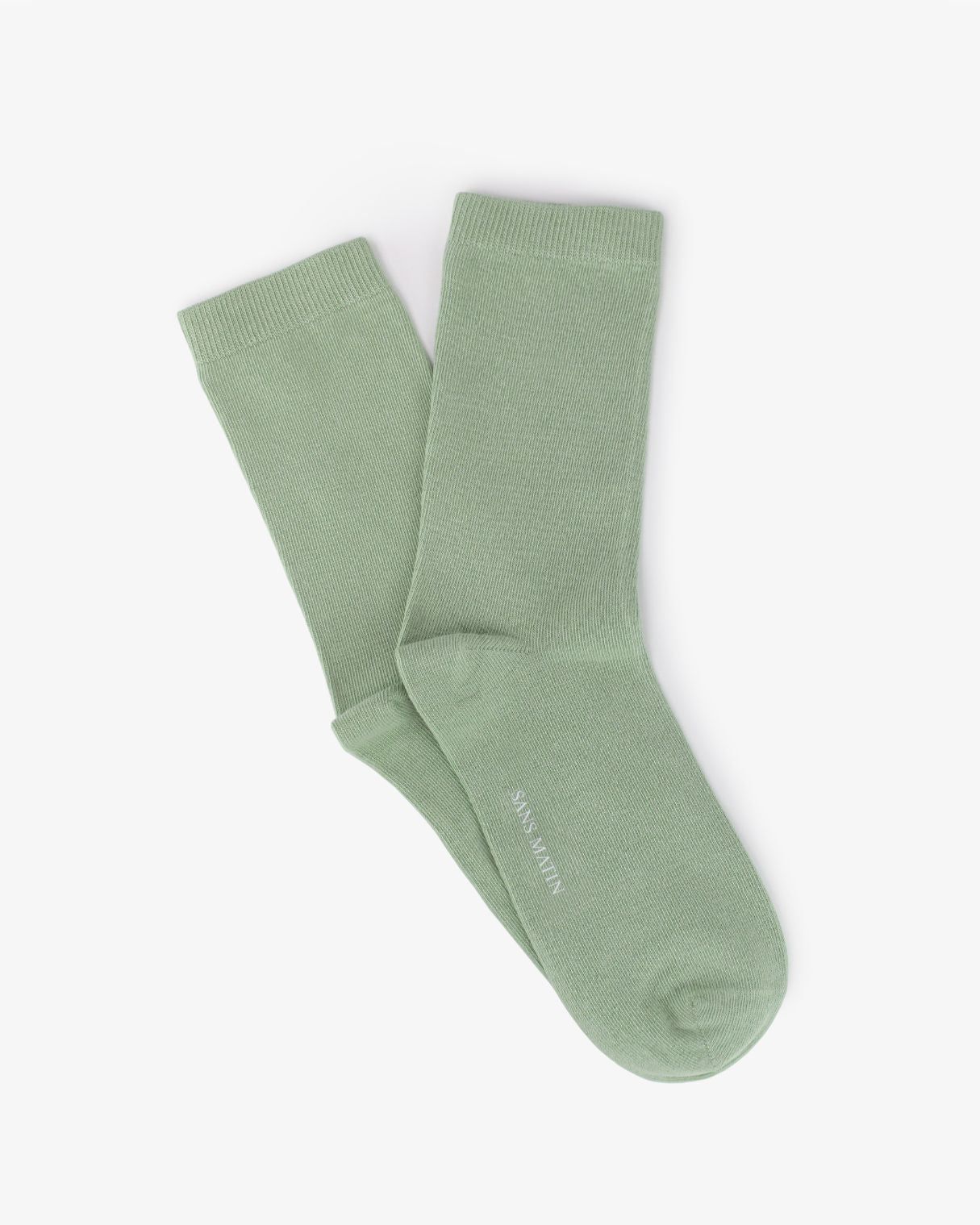 Organic Cotton Socks - Mint Green