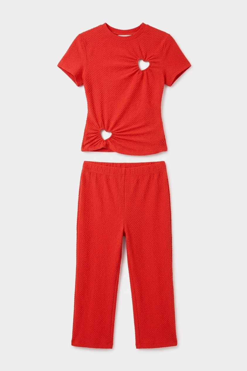 Bowie Chérie Heart Cut Out Top