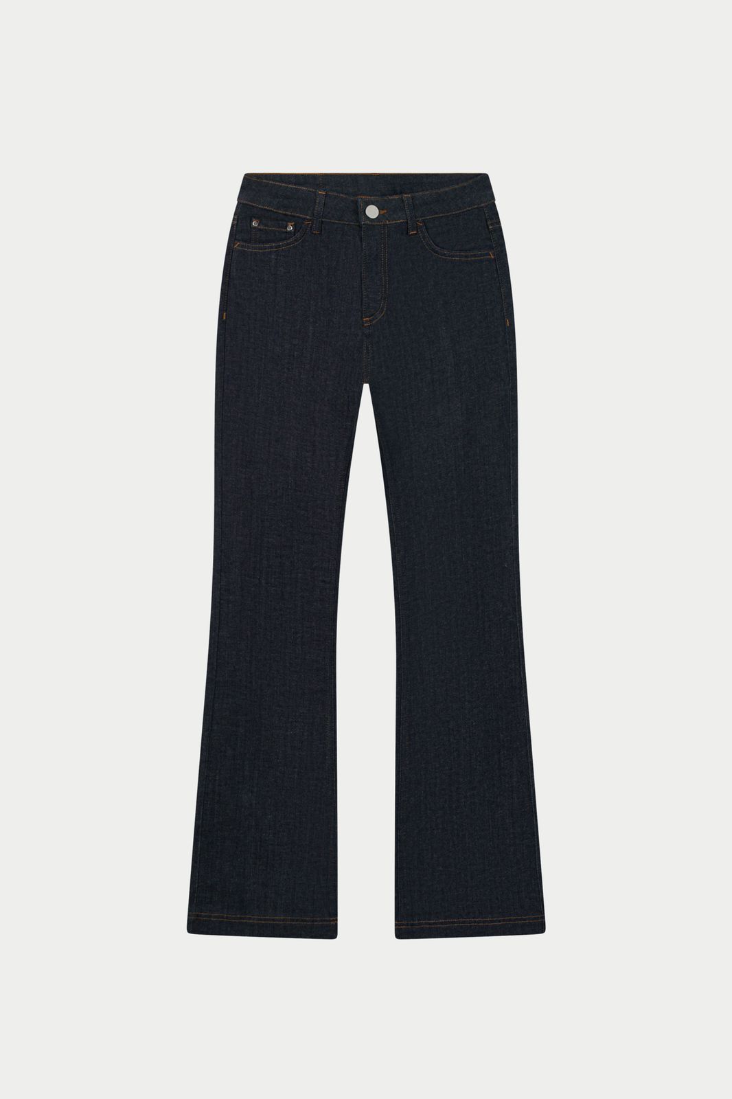RELAXED FLARE JEANS - DARK INDIGO