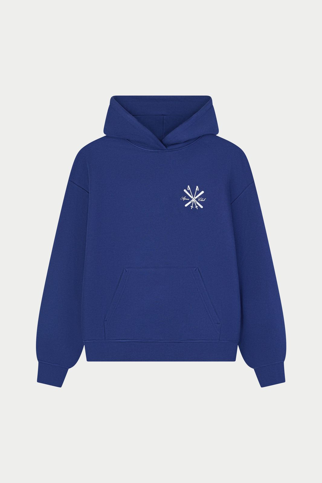 APRES GRAPHIC OVERSIZED HOODIE - DARK NAVY
