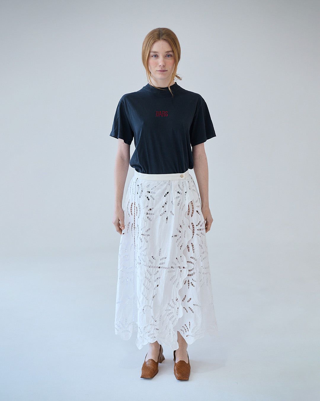 D'Ars x L'Arca Cutwork Long Skirt