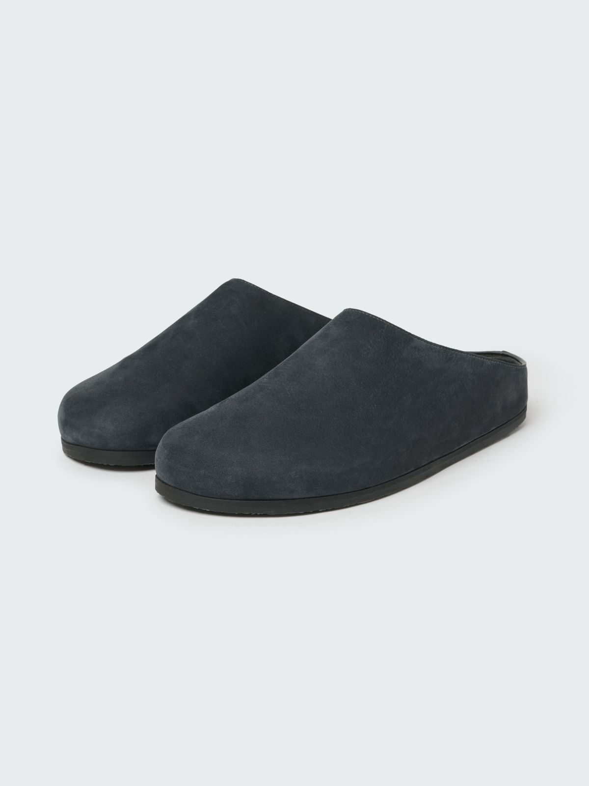 Men's Wearing Nubuk Clog in Ocean