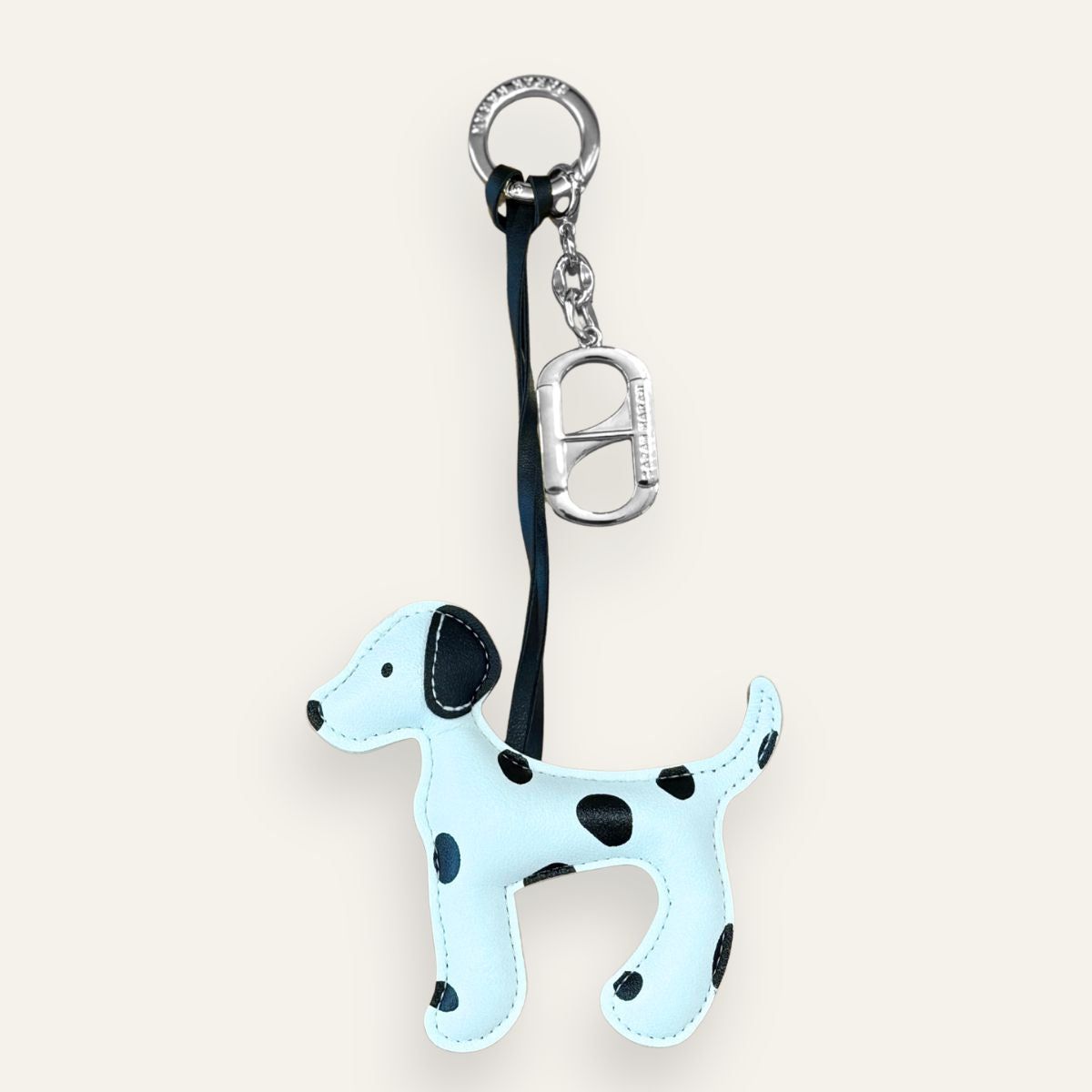 Dalmatian Bag Charm | with Gold hardware