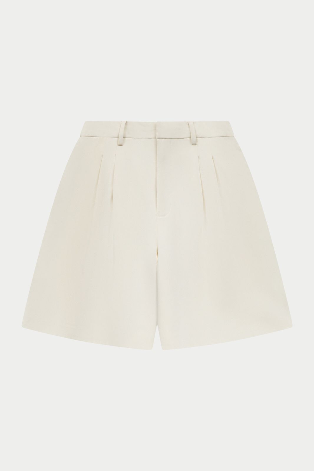 LONGLINE BERMUDA SHORTS - OFF WHITE