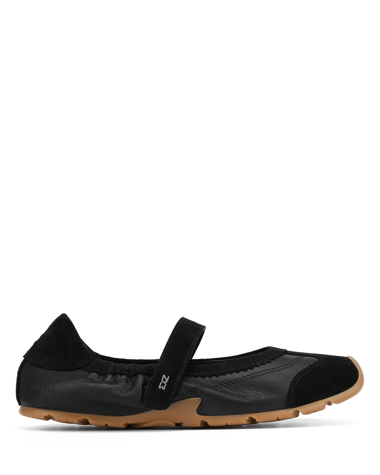 Alina Black Leather/Suede
