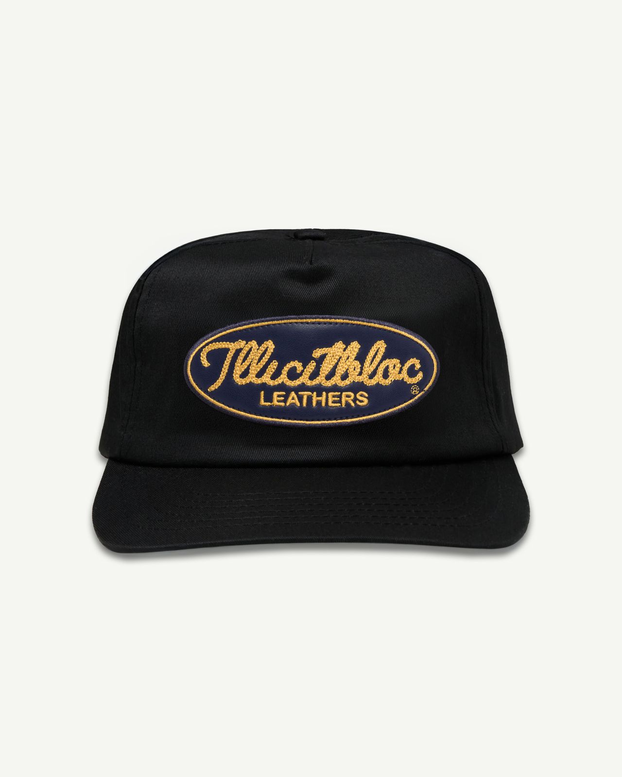 LEATHERS CAP - BLACK