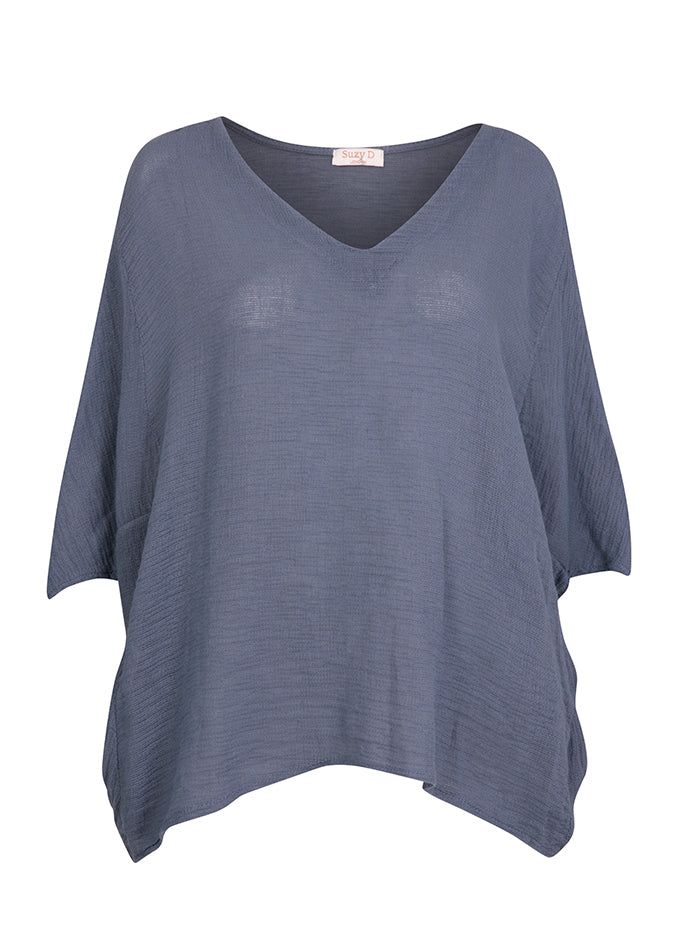 Serena Cotton Crinkle Top
