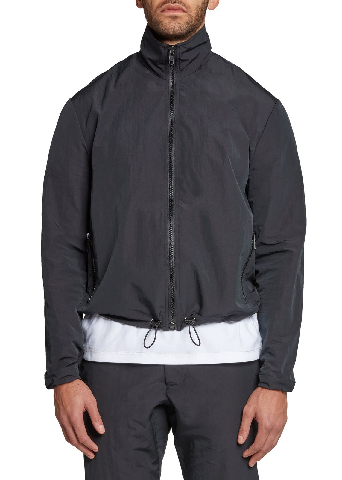 Black Blouson Jacket