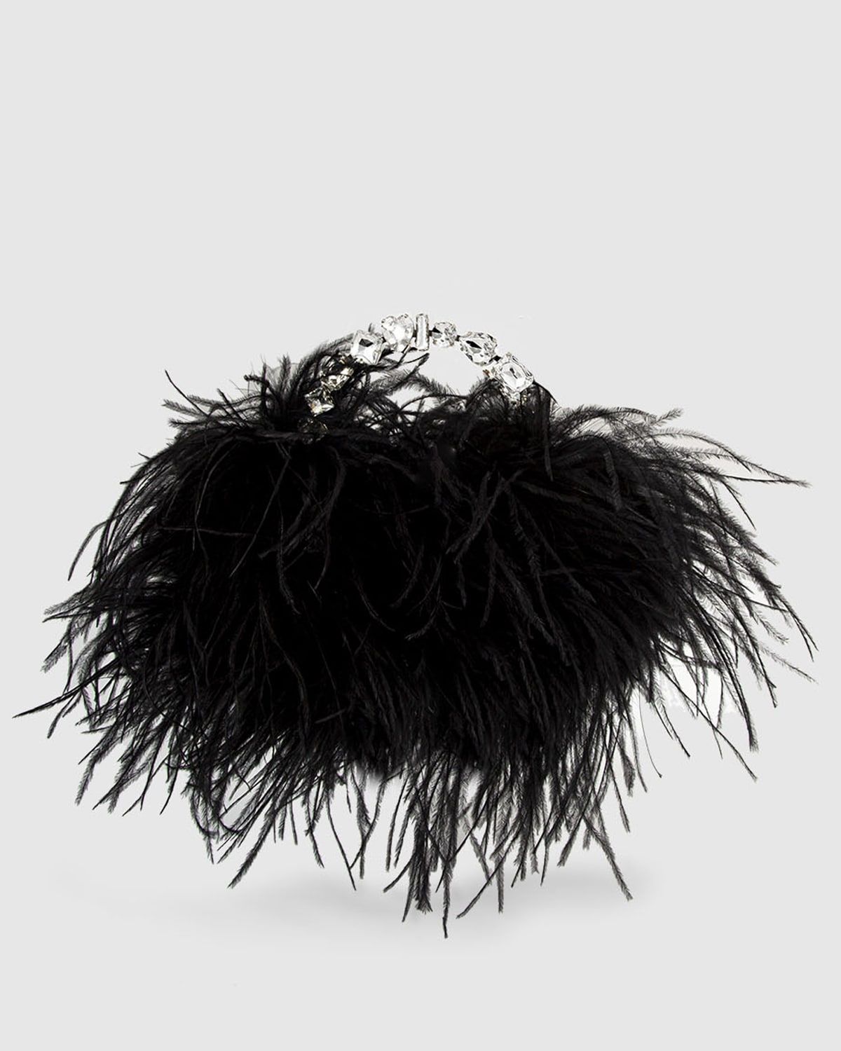 Midnight Taliya Feather Pouch